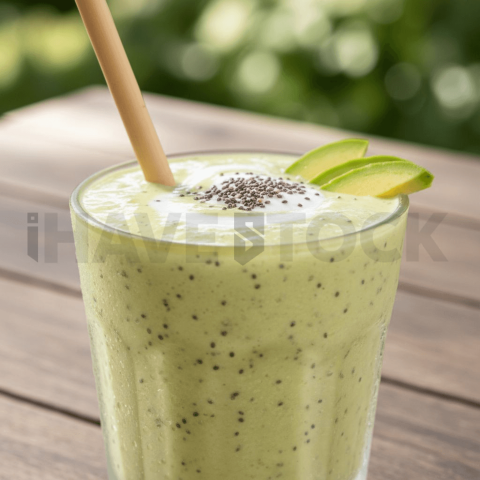 Avocado Smoothie In Cup FOD D&S 4720