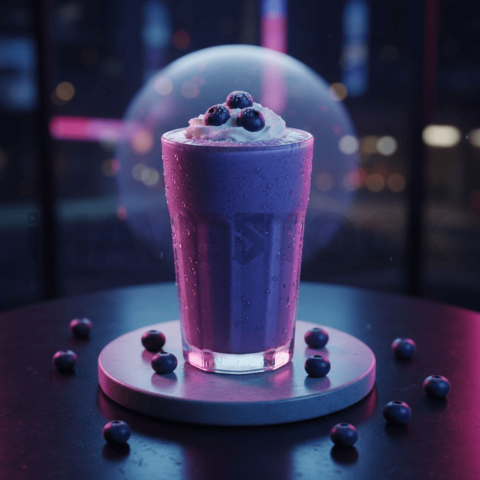 Blueberry Shake With Condensat FOD D&S 4379