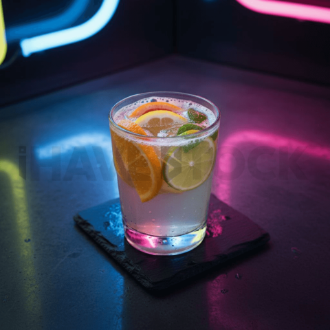 Citrus Drink In Transparent Gl FOD D&S 4252