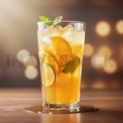 Citrus Drink In Transparent Gl FOD D&S 4362