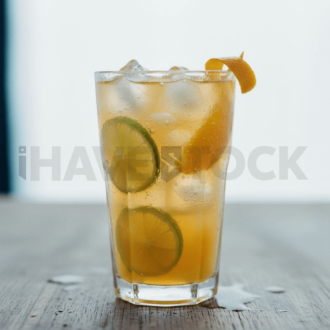 Citrus Drink In Transparent Gl FOD D&S 4614