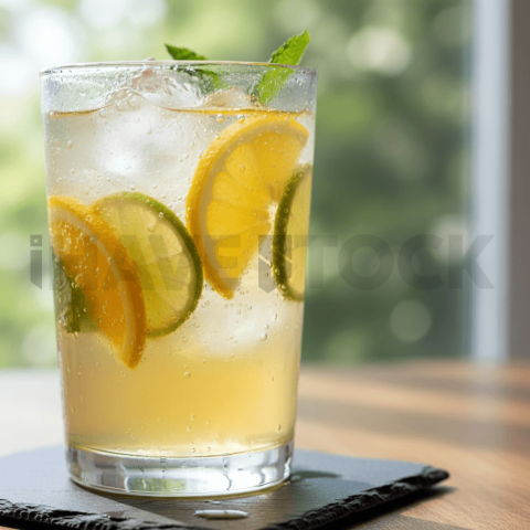 Citrus Drink In Transparent Gl FOD D&S 4849