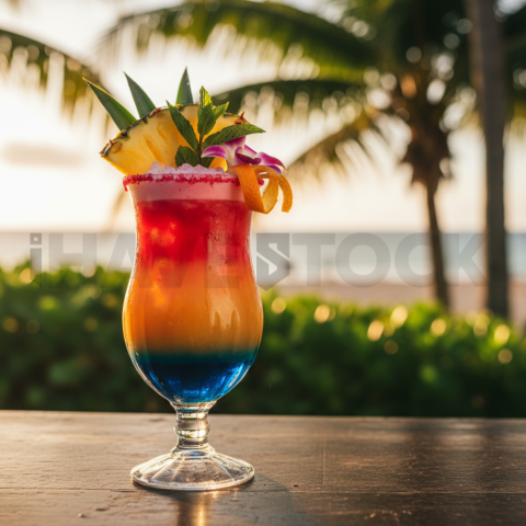 Cocktail Cup With Vivid Colors FOD D&S 4194