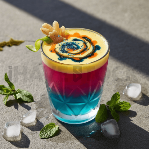 Cocktail Cup With Vivid Colors FOD D&S 4287