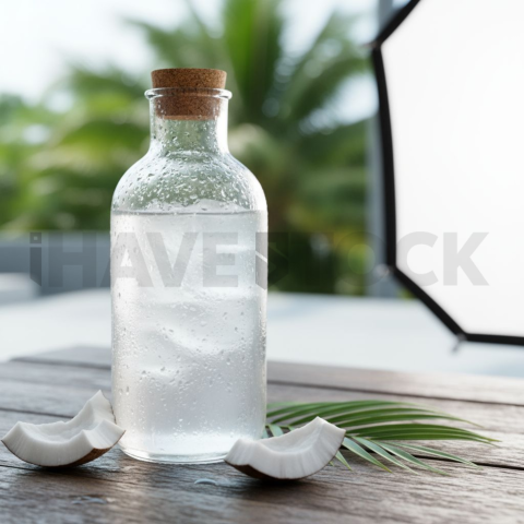 Coconut Water In Bottle On Tab FOD D&S 4446