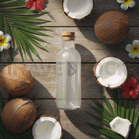 Coconut Water In Bottle On Tab FOD D&S 4782