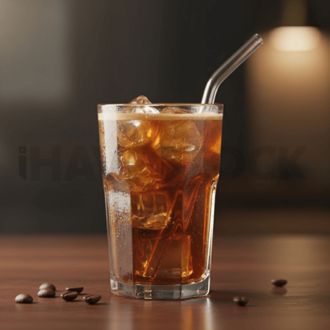 Coffee Drink With Ice Cubes FOD D&S 4407
