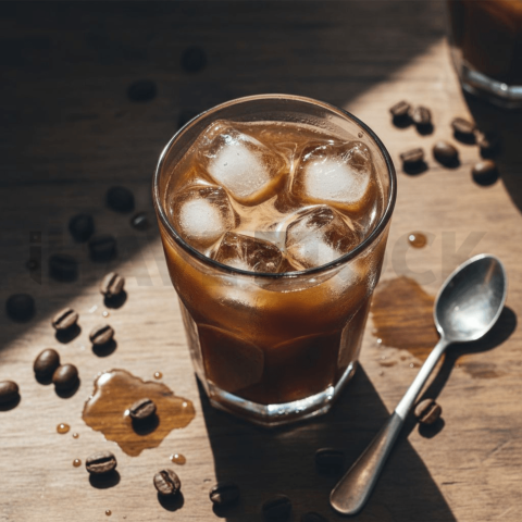 Coffee Drink With Ice Cubes FOD D&S 4294