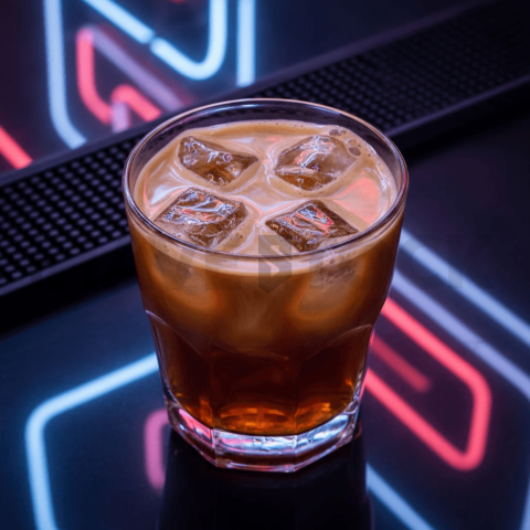 Coffee Drink With Ice Cubes FOD D&S 4479