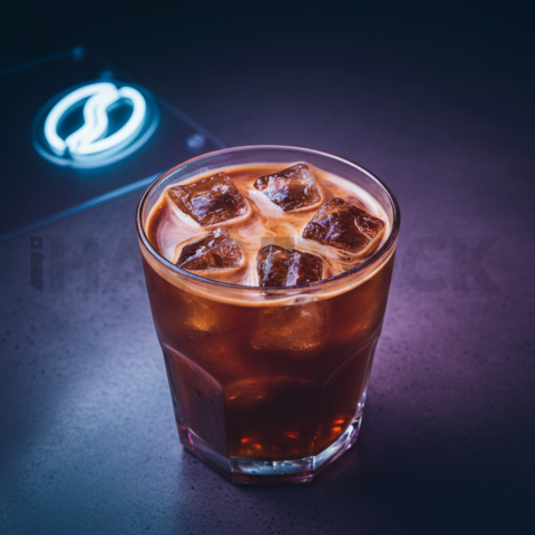 Coffee Drink With Ice Cubes FOD D&S 4732