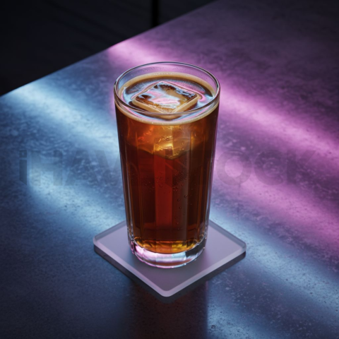 Cold Brew Coffee In Tall Glass FOD D&S 4321