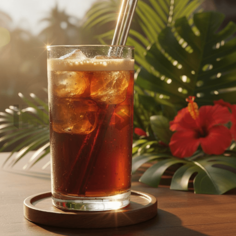 Cold Brew Coffee In Tall Glass FOD D&S 4437