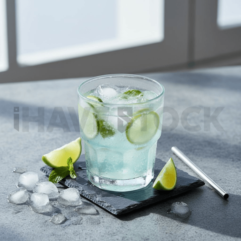 Cold Sparkling Drink Macro FOD D&S 4237