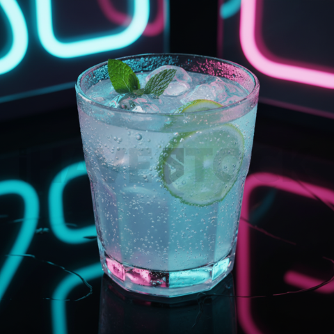 Cold Sparkling Drink Macro FOD D&S 4406