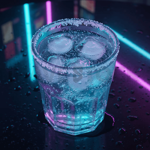 Cold Sparkling Drink Macro FOD D&S 4105