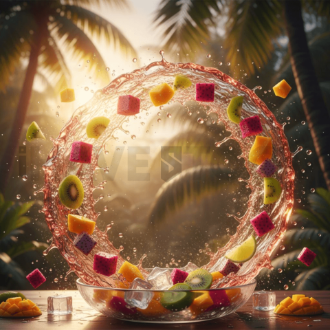 Colorful Juice Splash Photogra FOD D&S 4198