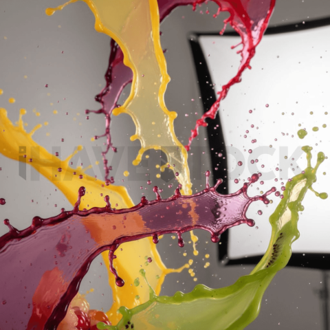 Colorful Juice Splash Photogra FOD D&S 4598