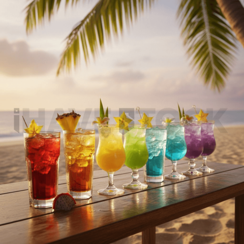 Drink Assortment With Gradient FOD D&S 4162