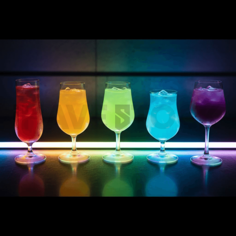 Drink Assortment With Gradient FOD D&S 4191