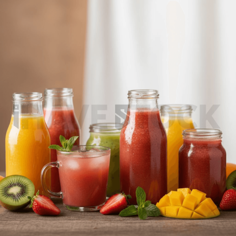 Fresh Fruit Juice Assortment FOD D&S 4122