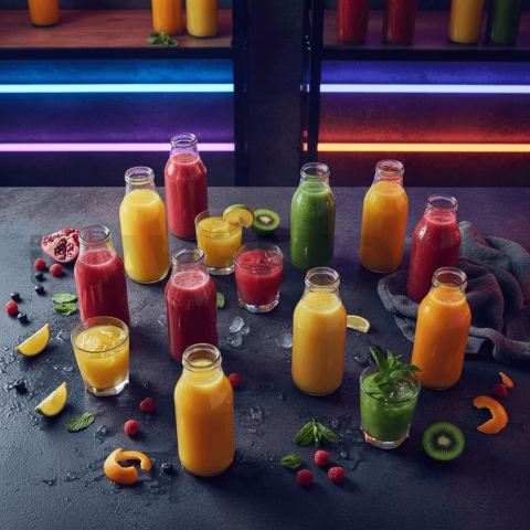 Fresh Fruit Juice Assortment FOD D&S 4702