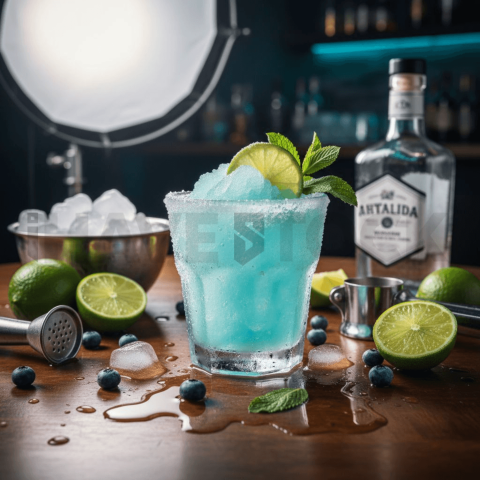 Frozen Cocktail Setup Table FOD D&S 4358