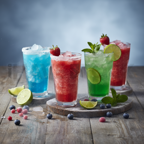 Frozen Cocktail Setup Table FOD D&S 4898