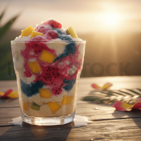 Frozen Smoothie Macro Detail FOD D&S 4291