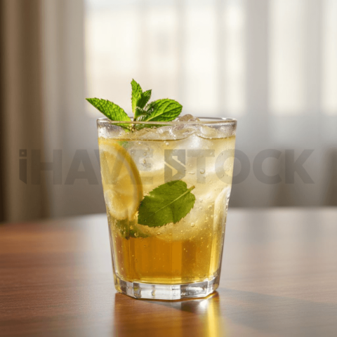 Glass Of Lemonade With Ice And FOD D&S 4341