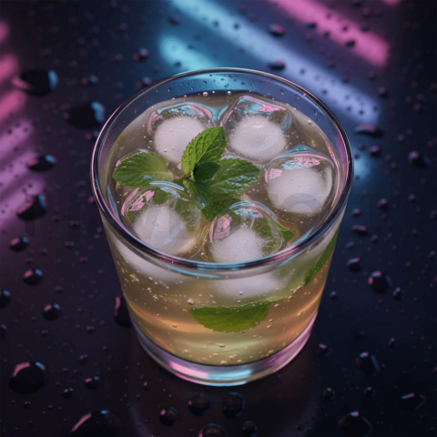 Glass Of Lemonade With Ice And FOD D&S 4500