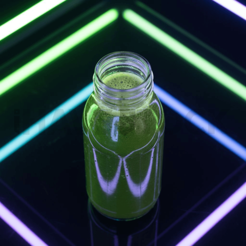 Green Juice In Transparent Bot FOD D&S 4890