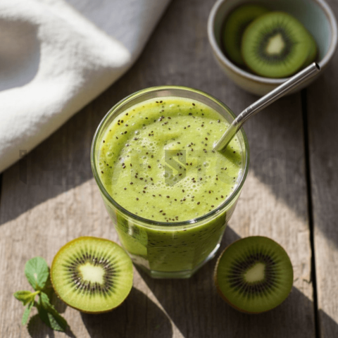 Kiwi Smoothie With Seeds Visib FOD D&S 4342