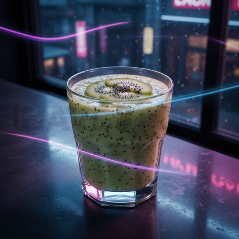 Kiwi Smoothie With Seeds Visib FOD D&S 4385