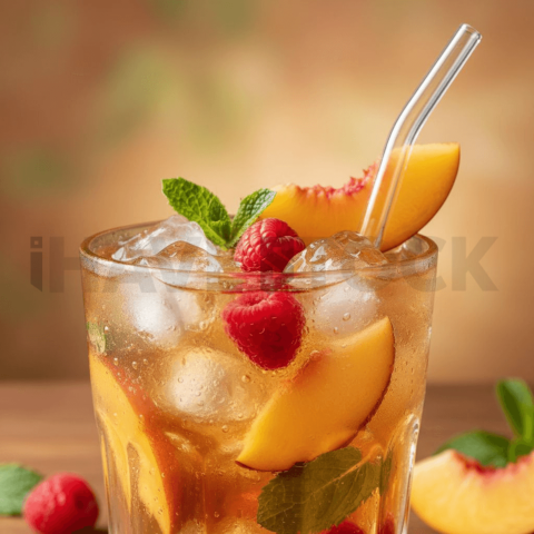 Peach Iced Tea Macro Shot FOD D&S 4382