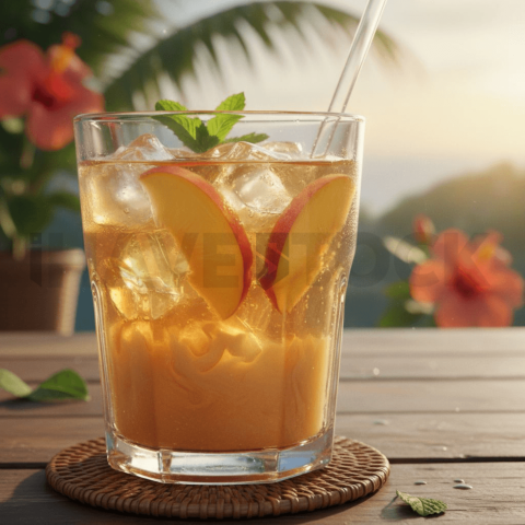 Peach Iced Tea Macro Shot FOD D&S 4457