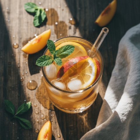 Peach Iced Tea Macro Shot FOD D&S 4891