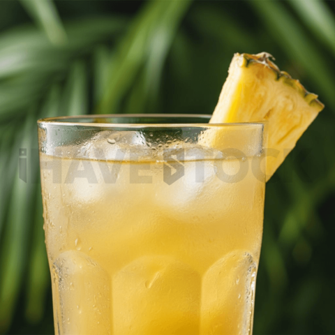 Pineapple Juice In Clear Glass FOD D&S 4273