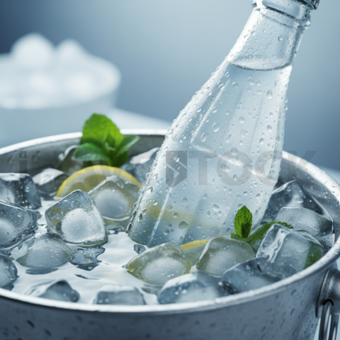 Refreshing Soda In Ice Bucket FOD D&S 4447