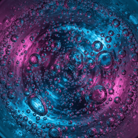 Sparkling Water Macro Bubbles FOD D&S 4863