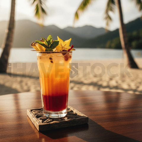 Tropical Cocktail Without Alco FOD D&S 4380