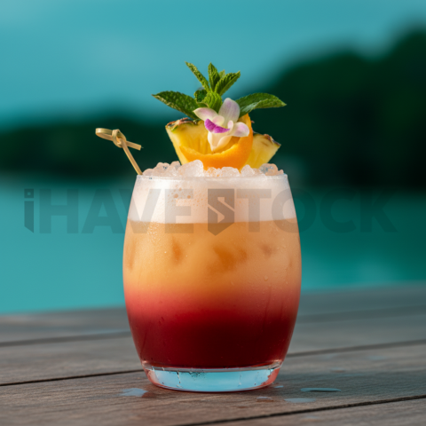 Tropical Cocktail Without Alco FOD D&S 4822
