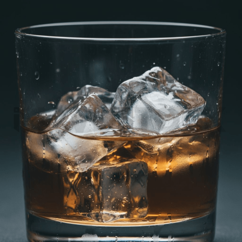 Ice Cubes In Drink Macro Shot FOD D&S 3423