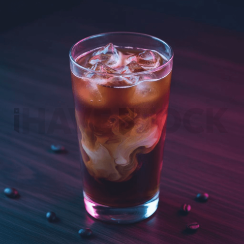 Cold Brew Coffee In Tall Glass FOD D&S 3435