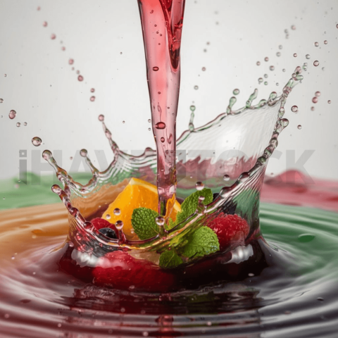 Colorful Juice Splash Photogra FOD D&S 3451
