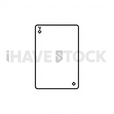 Card Layout — Black On White