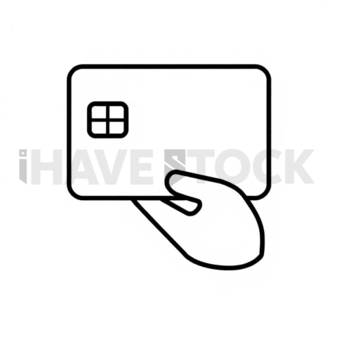 Credit Card Payment Bold Minimal Icon