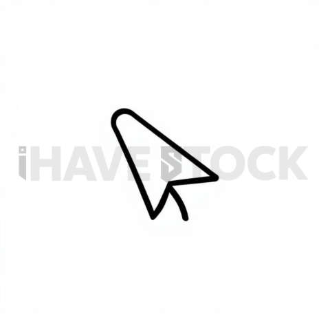 Cursor Click Bold Minimal Icon
