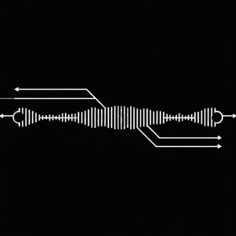 Data Flow — White On Black