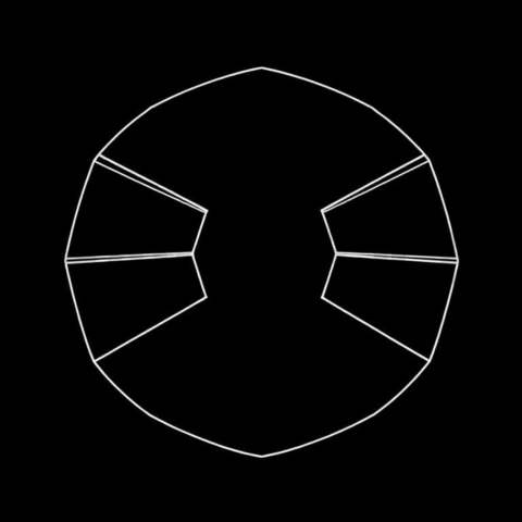 Deep Work Zone — White On Black