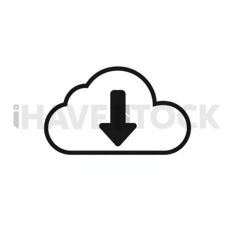 Download Cloud Bold Minimal Icon